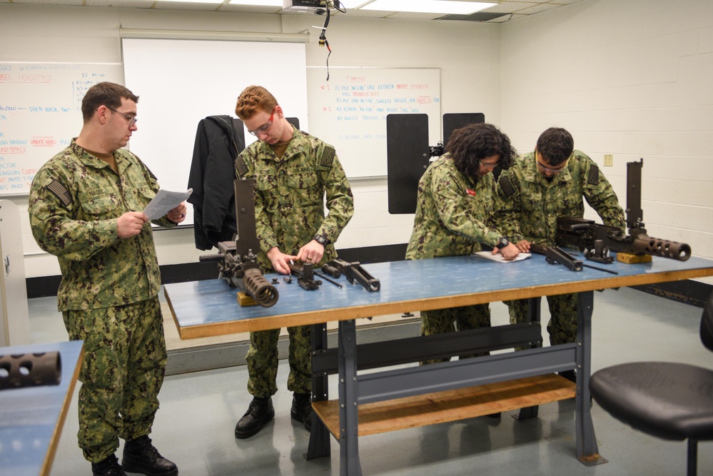 GM &quot;A&quot; School .50 cal Machine Gun Maintenance