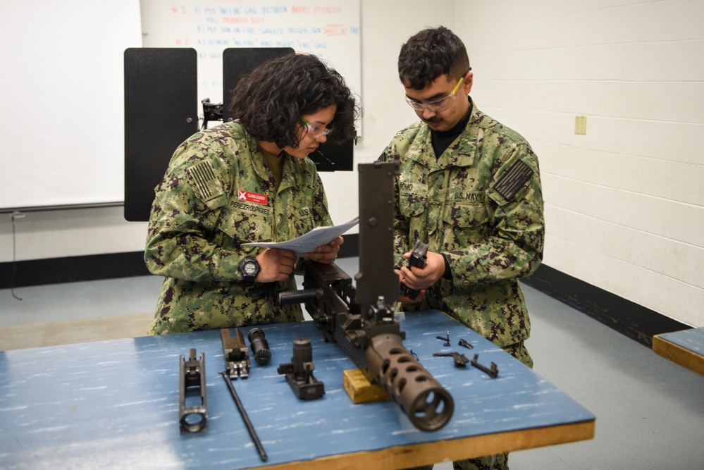 GM &quot;A&quot; School .50 cal Machine Gun Maintenance