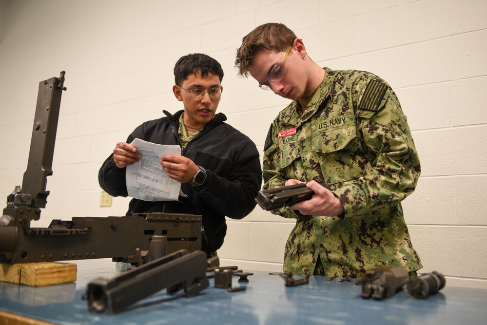 GM &quot;A&quot; School .50 cal Machine Gun Maintenance