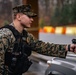 Military Police Officers stand guard at MCBQ