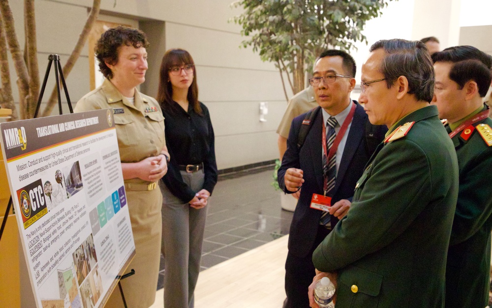 NMRC Hosts Leadership from Vietnam’s 108 Military Central Hospital