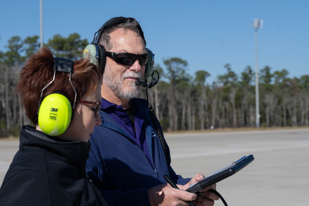 Next Generation Aircrew Protection team conducts AC-130J vapor purge testing