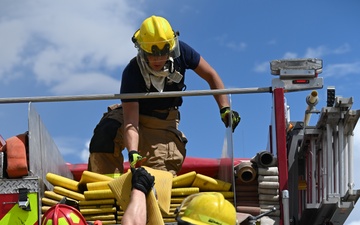 Firefighters Load Up