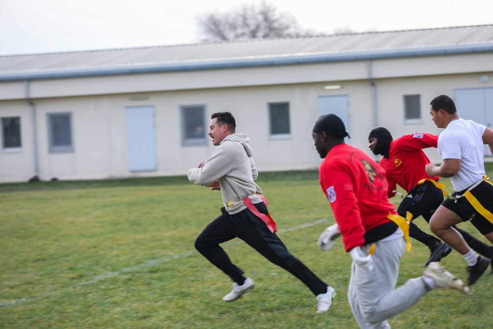 5-25 FAR Plays Flag Football as part of Sports Week at MKAB