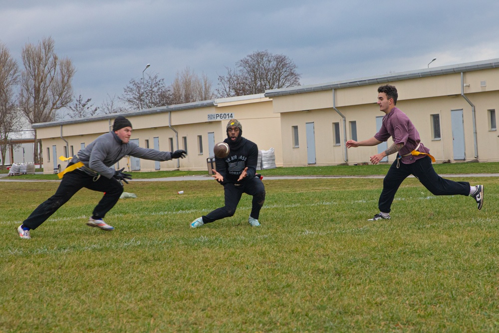 5-25 FAR Plays Flag Football as part of Sports Week at MKAB