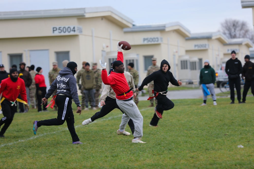 5-25 FAR Plays Flag Football as part of Sports Week at MKAB