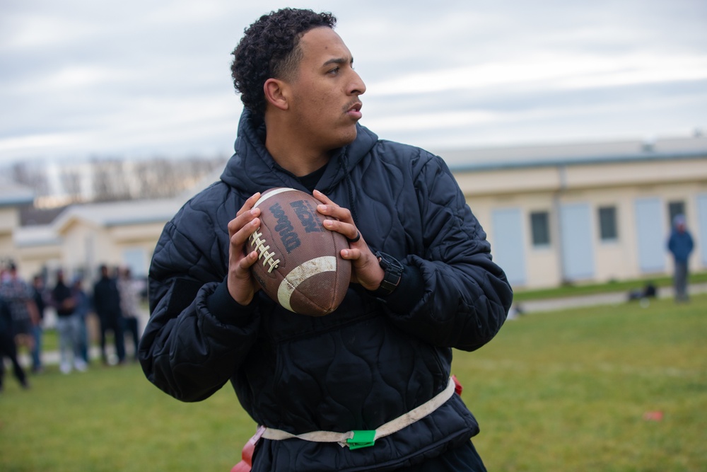 5-25 FAR Plays Flag Football as part of Sports Week at MKAB