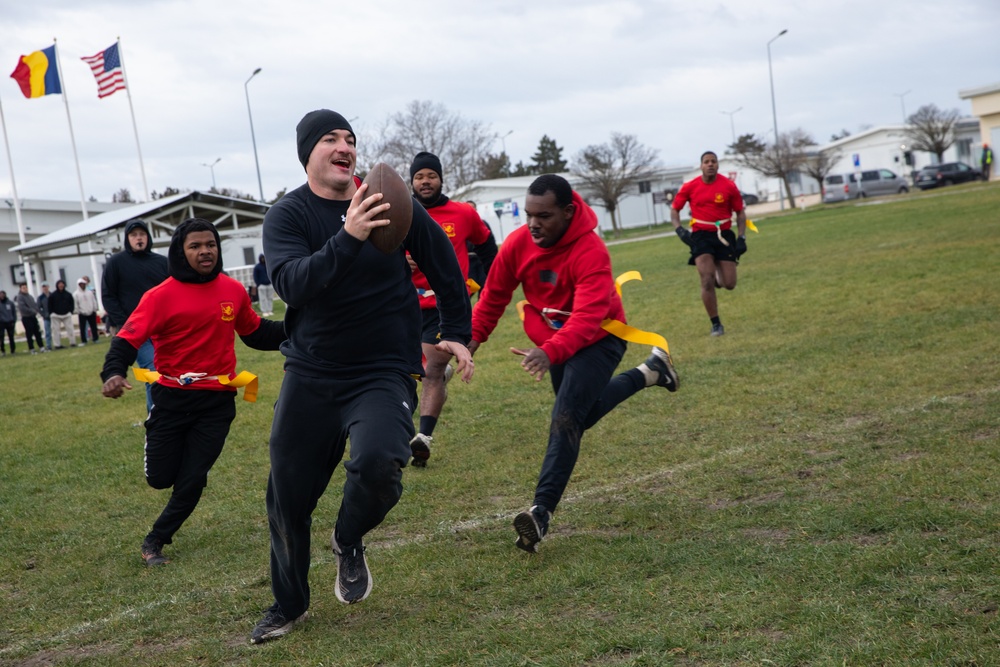 5-25 FAR Plays Flag Football as part of Sports Week at MKAB