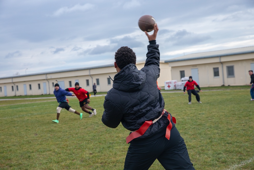 5-25 FAR Plays Flag Football as part of Sports Week at MKAB