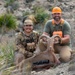 U.S. Army Veterans hunt on Fort Bliss
