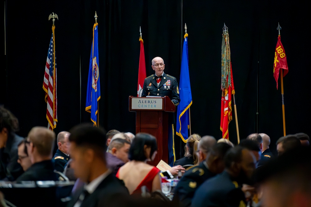 North Dakota National Guard 1st Battalion, 188th Air Defense Artillery Regiment's Saint Barbara's Day Ball