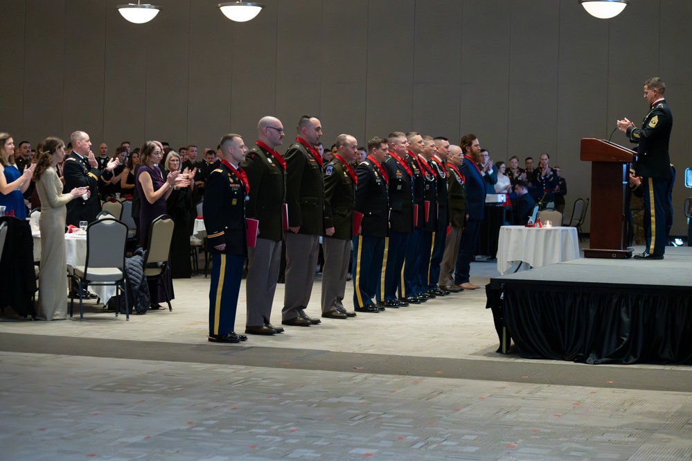 North Dakota National Guard 1st Battalion, 188th Air Defense Artillery Regiment's Saint Barbara's Day Ball