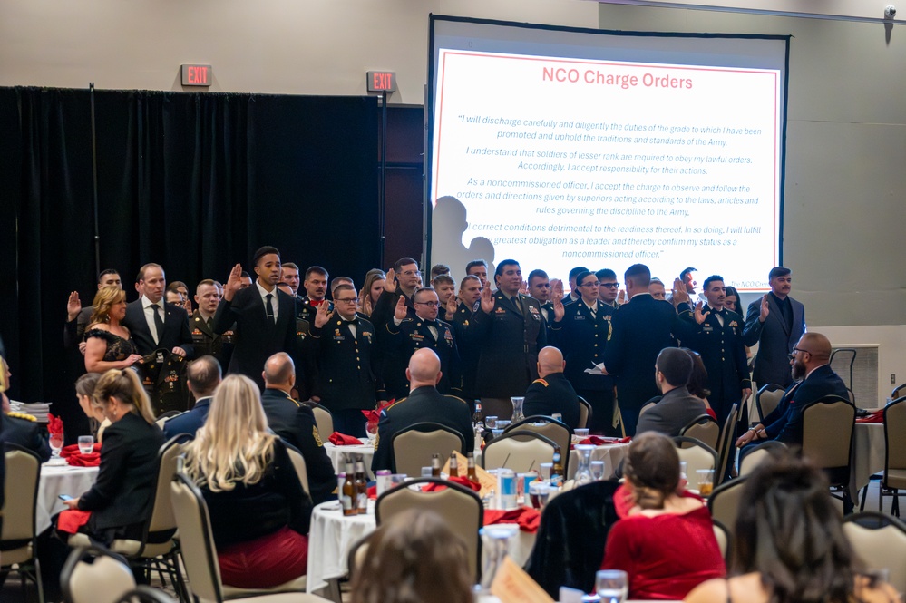 North Dakota National Guard 1st Battalion, 188th Air Defense Artillery Regiment's Saint Barbara's Day Ball