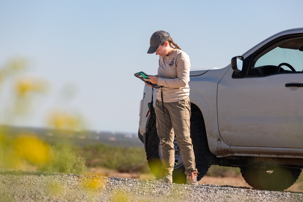 U.S. Fish and Wildlife Service collects data on Fort Bliss