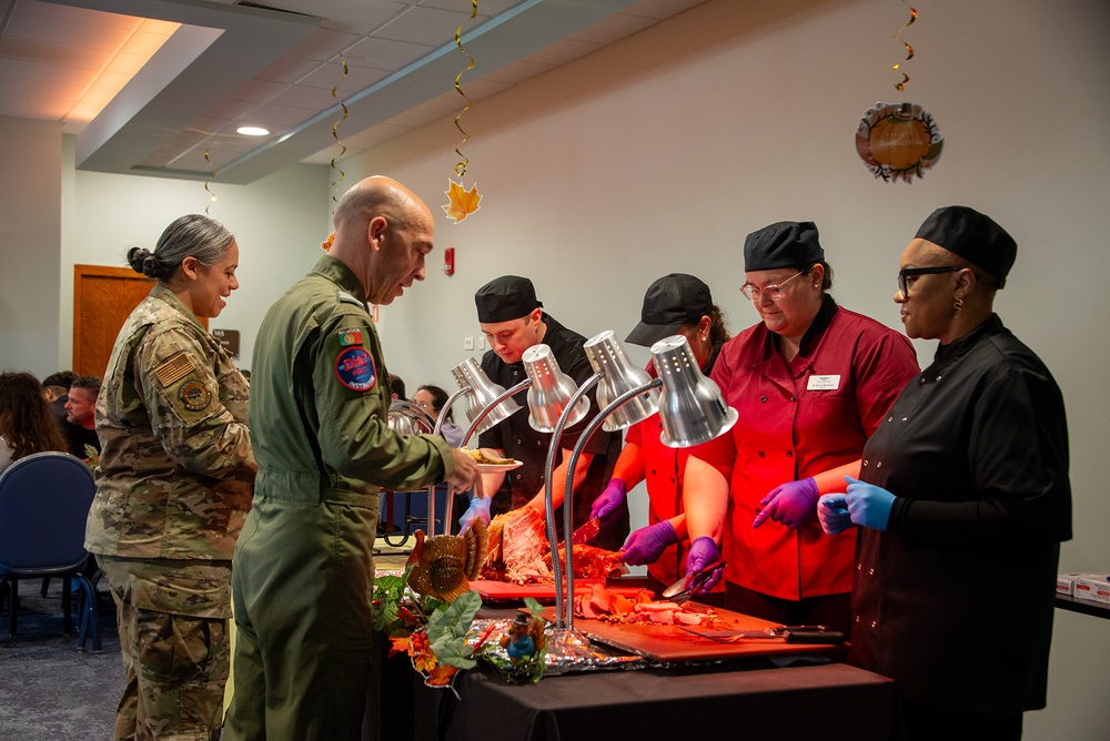 Lajes Field Comes Together for a Thanksgiving Celebration