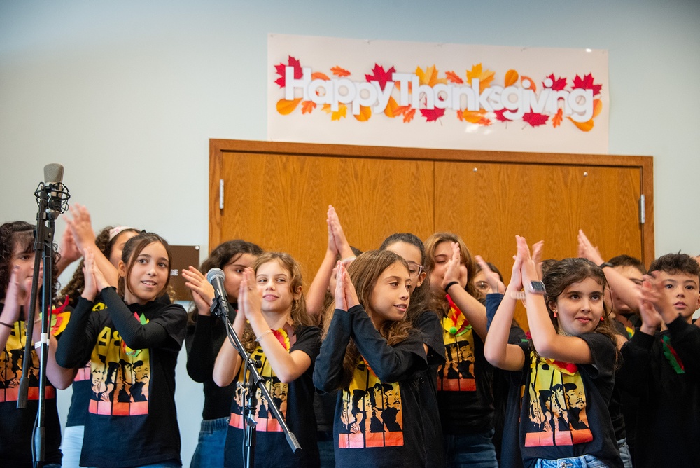 Lajes Field Comes Together for a Thanksgiving Celebration