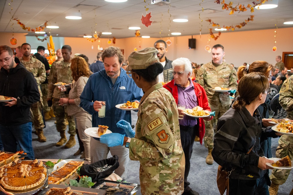 Lajes Field Comes Together for a Thanksgiving Celebration