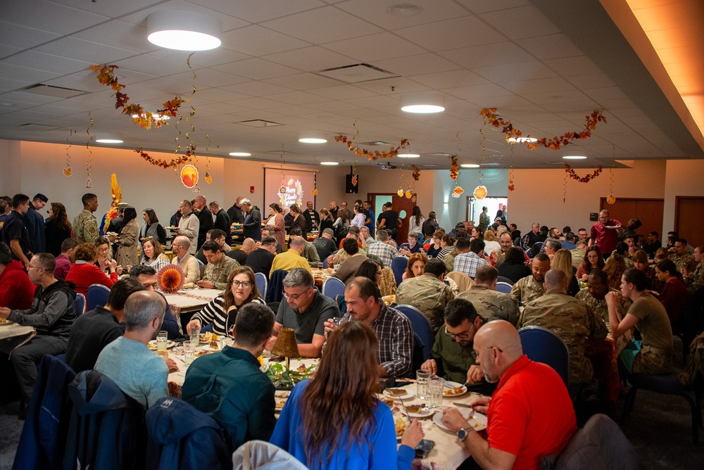 Lajes Field Comes Together for a Thanksgiving Celebration