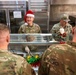 181st Intelligence Wing Services Hosts Christmas Meal for Airmen