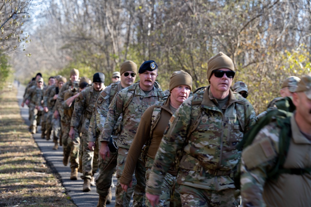 181st SFS Defenders Ruck Through Vigo County