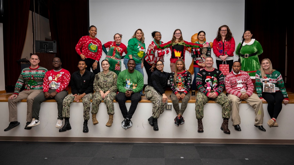 Naval Medical Center Portsmouth SCPOA Hosts Ugly Sweater Contest