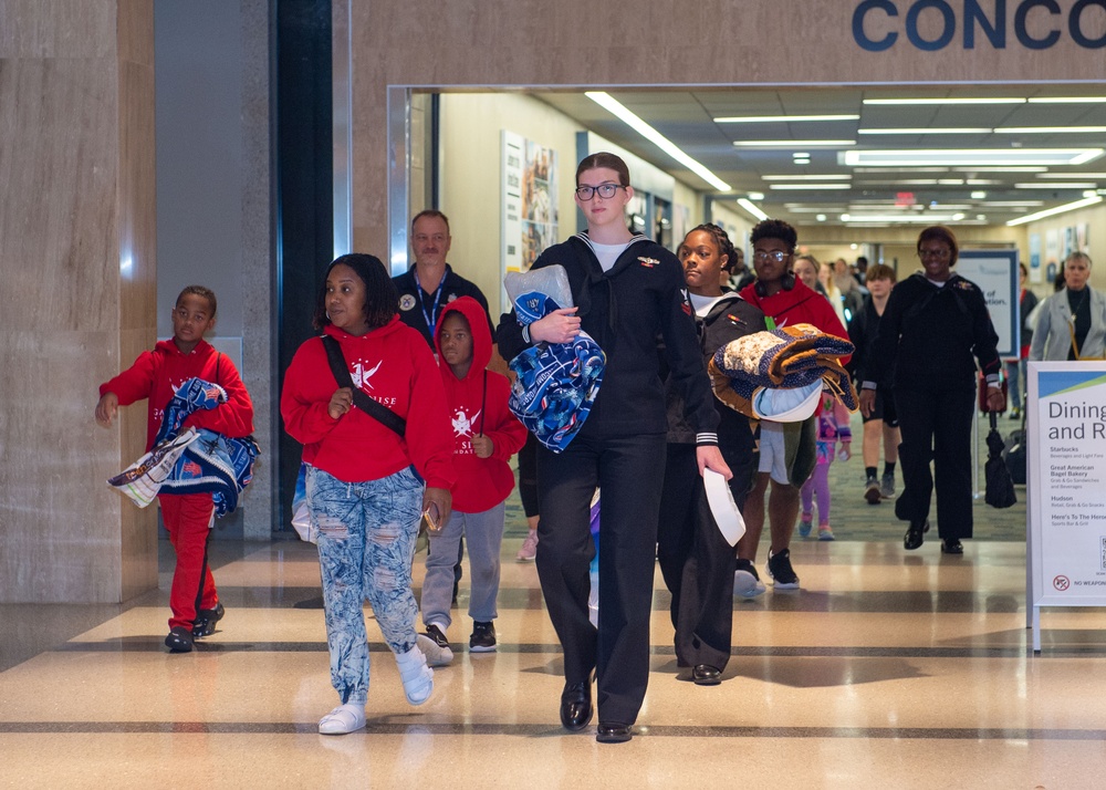 Snowball Express at Norfolk International Airport