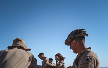 U.S. Marines with 2nd Battalion, 23rd Marine Regiment, conduct a sniper range in preparation for upcoming deployment