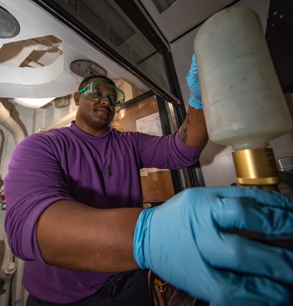 Daily Operations Aboard USS George H.W. Bush (CVN 77)