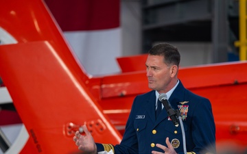 Coast Guard pilot receives Distinguished Flying Cross Medal