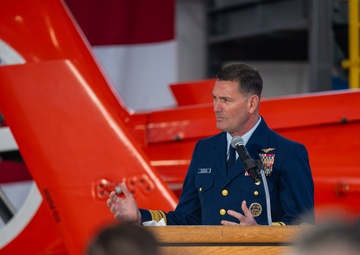 Coast Guard pilot receives Distinguished Flying Cross Medal