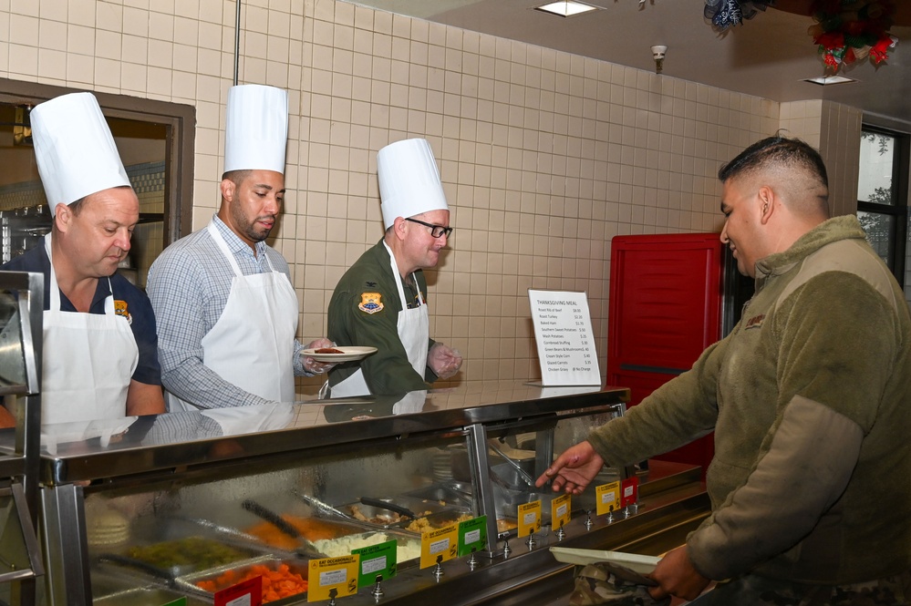 Senior Leaders, Honorary Commanders Team Up To “Feed The Troops”