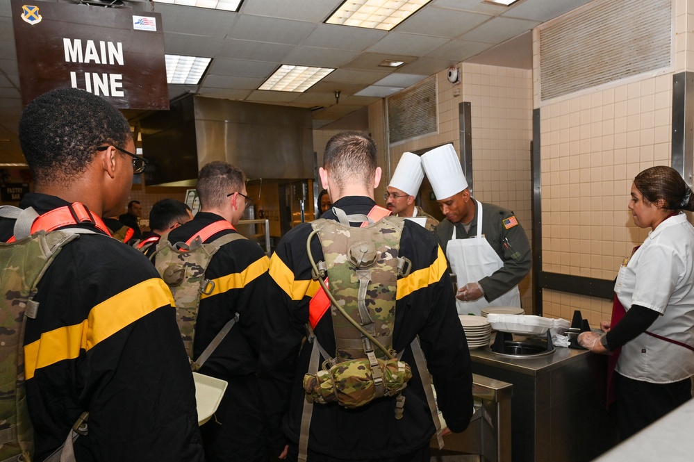 Senior Leaders, Honorary Commanders Team Up To “Feed The Troops”