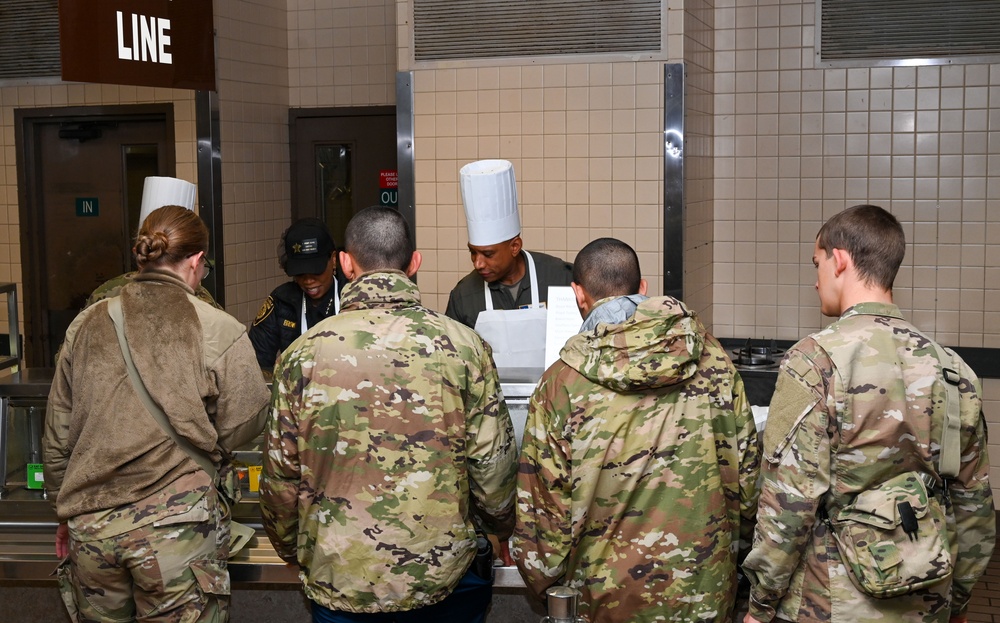 Senior Leaders, Honorary Commanders Team Up To “Feed The Troops”