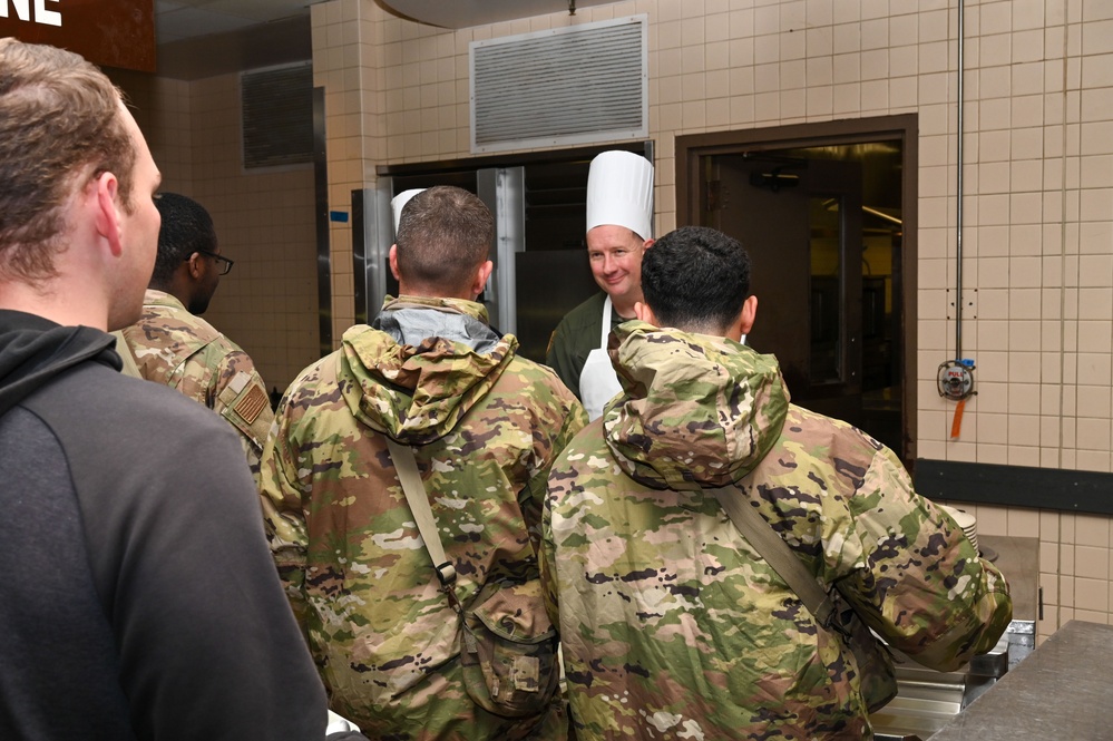 Senior Leaders, Honorary Commanders Team Up To “Feed The Troops”