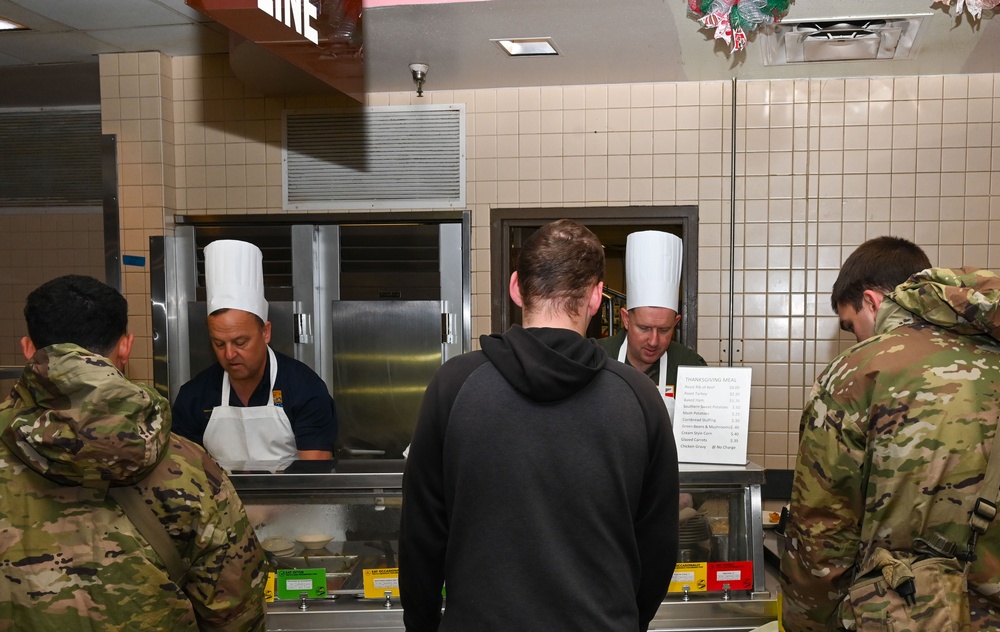 Senior Leaders, Honorary Commanders Team Up To “Feed The Troops”