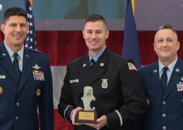 Firefighter named top civilian employee