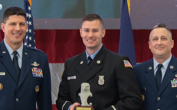 Firefighter named top civilian employee