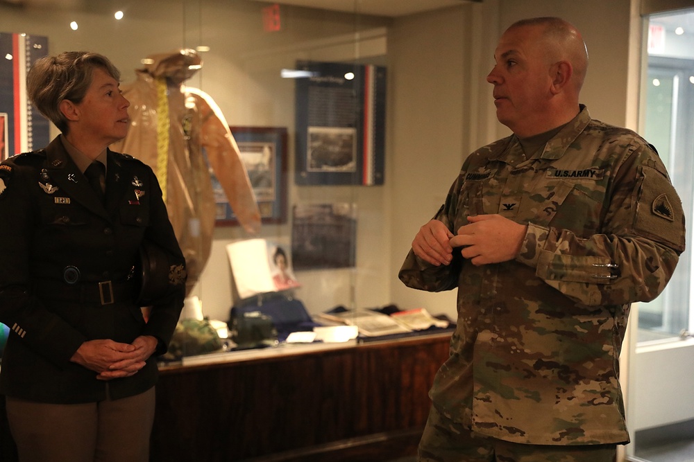 CH (COL) Karen Meeker visits Joint Force Headquarters (JFHQ) D.C. National Guard