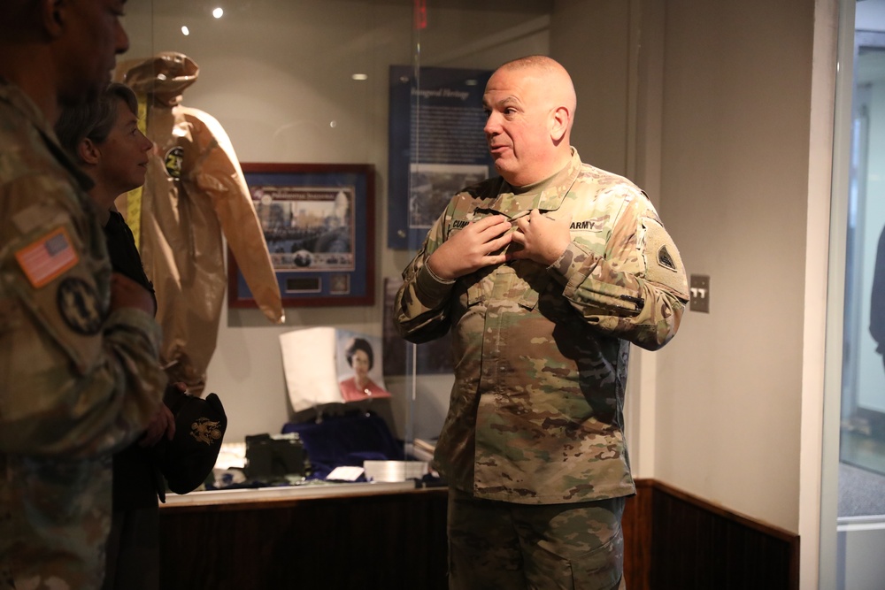 CH (COL) Karen Meeker visits Joint Force Headquarters (JFHQ) D.C. National Guard