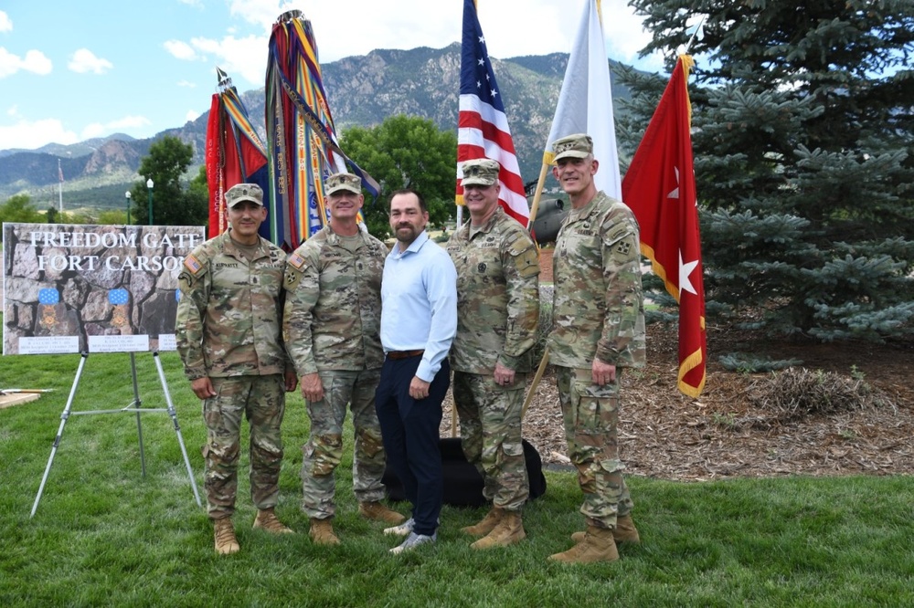 Fort Carson gate named in tribute to Medal of Honor recipients