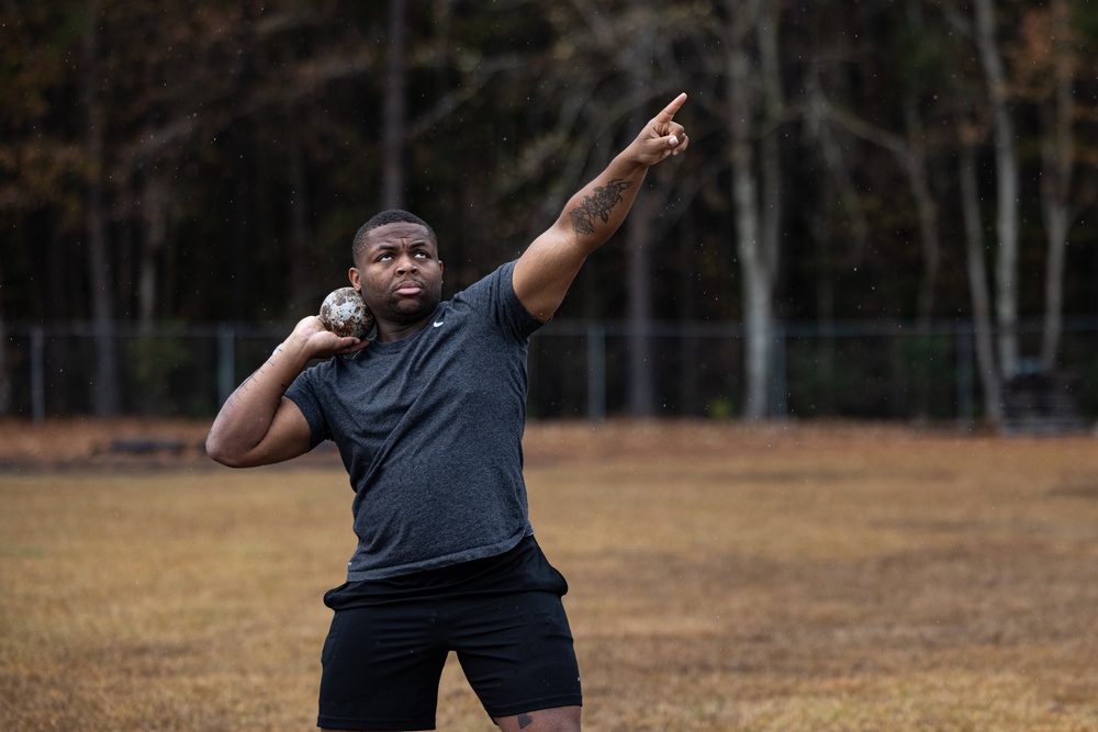 Wounded Warrior Battalion Mini-Trials Shot Put