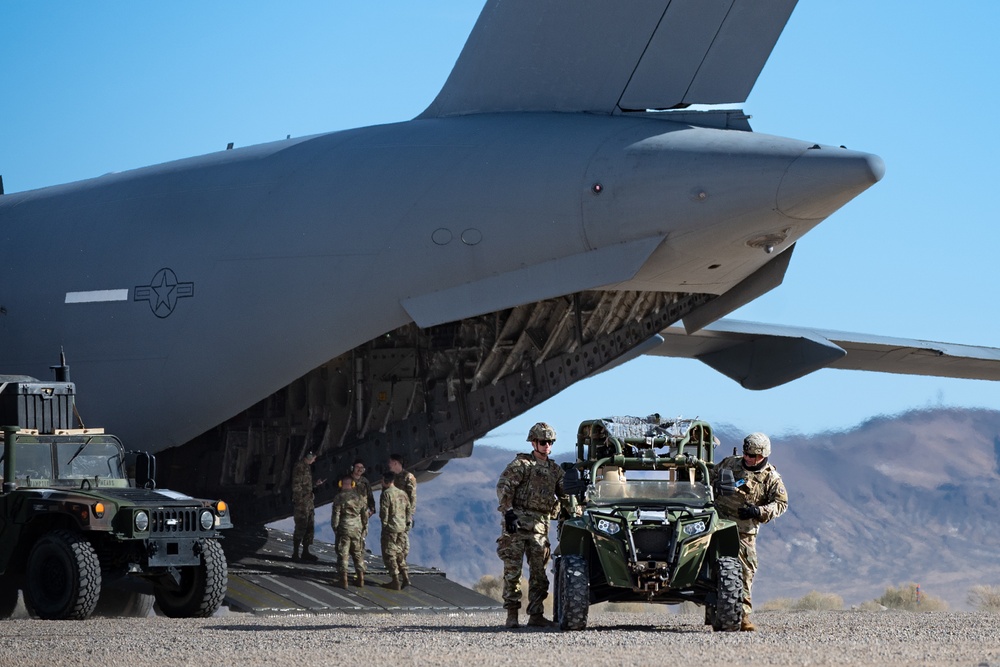 HIMARS on the Nevada Test and Training Range