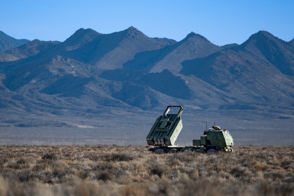 HIMARS on the Nevada Test and Training Range