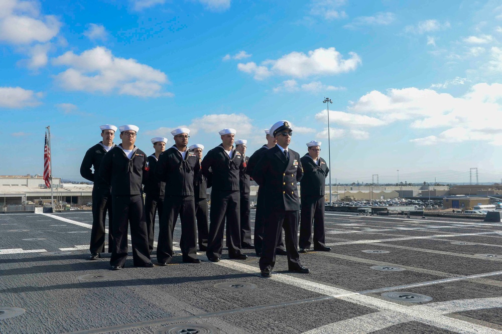 USS Montgomery (LCS 8) Conducts Change of Command