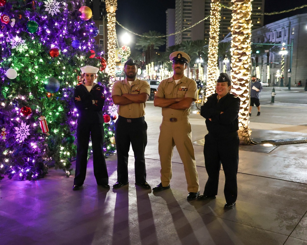 Navy Recruiters Prepare for Super Bowl and Mardi Gras in New Orleans