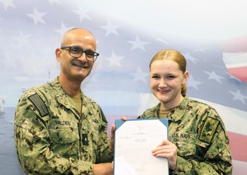 EMF 150-Bravo Sailors recognized for Keen Sword 25 excellence