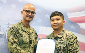 EMF 150-Bravo Sailors recognized for Keen Sword 25 excellence