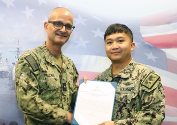 EMF 150-Bravo Sailors recognized for Keen Sword 25 excellence