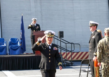 USS Montgomery (LCS 8) Conducts Change of Command