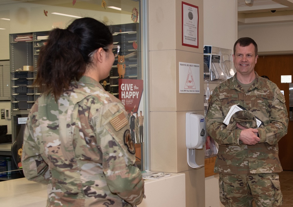 Command Surgeon of AETC visits Vance Air Force Base